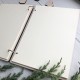 Деревянная книга для записи кулинарных рецептов