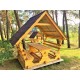 Беседка шестигранная из дерева 2,5 м диагональ от производителя Wood Gazebo 011.