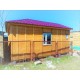 Деревянный каркасно-щитовой дом 33 м2