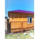 Деревянный каркасно-щитовой дом 33 м2