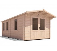 Gartenhaus aus Profilholz 3x6 m