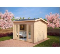 Holzpavillon aus 3x3 Profilholz