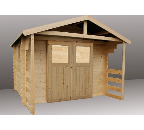 Модульный садовый домик 3,0x2,4м Gartenhäuser-57 Модульный садовый домик 3,0x2,4м Gartenhäuser-57