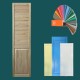 Дверцы BI-FOLD тафля-жалюзийка 2422*594