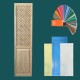 Дверца BI-FOLD тафля-решетка 2422*494