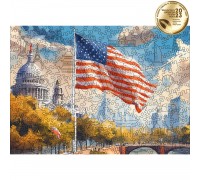 Capitol XXL Wooden Puzzle