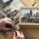 Дерев'яний пазл-лабіринт Гаррі Поттер Замок Гоґвортс XL