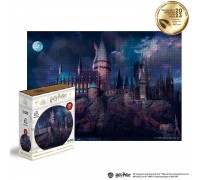 Деревянный пазл-лабиринт Гарри Поттер Замок Хогвартс (Night) XL
