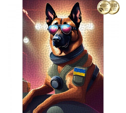 Деревянный пазл-лабиринт Woods Story×Хвостат Банда Пес Герой XL Деревянный пазл-лабиринт Woods Story×Хвостат Банда Пес Герой XL