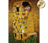 Деревянный пазл-лабиринт Поцелуй (Густав Климт) XL