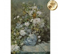 Дерев'яний пазл-лабіринт Весняний букет (Ренуар) XL