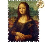 Holzpuzzle Mona Lisa (Leonardo da Vinci) L