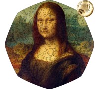 Wooden puzzle Mona Lisa (Leonardo da Vinci) L