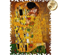 Деревянный пазл Поцелуй (Густав Климт) L