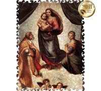 Деревянный пазл Сикстинская Мадонна (Рафаэль Санти) L