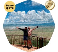Wooden puzzle from your photo Travel XL