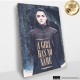 Дерев'яний постер Гра Престолів Arya Stark™ А4