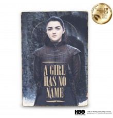 Дерев'яний постер Гра Престолів Arya Stark™ А4