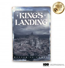 Дерев'яний постер Гра Престолів Kings Landing™ А4