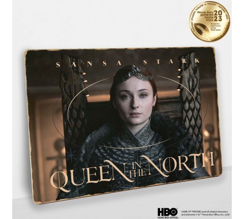 Дерев'яний постер Гра Престолів Sansa Stark™ А4 Дерев'яний постер Гра Престолів Sansa Stark™ А4