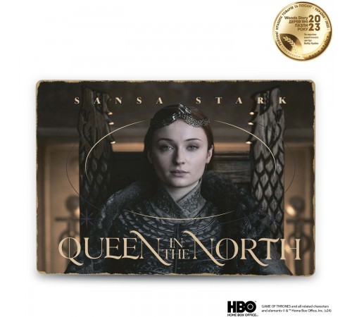 Дерев'яний постер Гра Престолів Sansa Stark™ А4 Дерев'яний постер Гра Престолів Sansa Stark™ А4