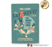 Wooden poster Tom and Jerry Cat&Mouse A4