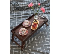 Table, tray with legs 58x28 cm
