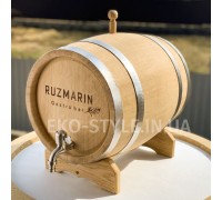 Дубовая Бочка 30л + гравировка (от 400грн) + кран нерж (от 350грн)