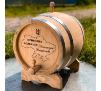 Дубова бочка 15л + гравіювання (від 350грн)