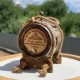 Бочка дубовая 3л old (под старину) + ручка (от 200грн) + гравировка (от 300грн)