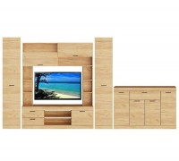 Wohnzimmer Sonata Set 19, Craft Oak Gold