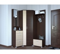 Hallway set Breeze 3, Dark Wenge, Milk Oak
