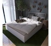 Bed KL 1600 Light 160x200 with slatted frame, Nymphaea Alba