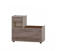 Tandem-L Flurschrank, Sonoma-Eiche, Trüffel