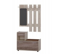 Tandem-L Hallway, Sonoma Oak, Truffle