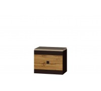 Тумба для обуви Соната 600, Венге темный, Дуб крафт золотой Тумба для обуви Соната 600, Венге темный, Дуб крафт золотой