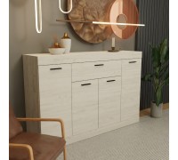 Chest of Drawers 7 Sonata, White Craft Oak