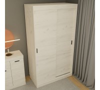 Wardrobe Sonata 1200, Oak Craft White