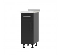 Kitchen module Optima Niz H74-300 Anthracite, Anthracite
