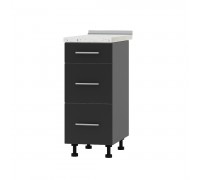 Kitchen module Optima Niz H87-350 Anthracite, Anthracite