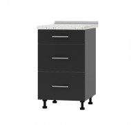 Kitchen module Optima Niz H87-500 Anthracite, Anthracite