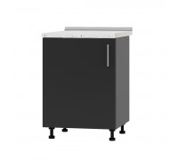 Kitchen module Optima Niz H79-600 Anthracite, Anthracite