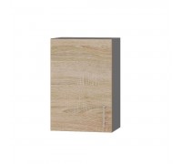 Szafka kuchenna Optima Top B01-500 Antracyt, Dąb Sonoma