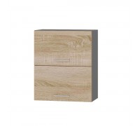 Кухонный модуль Оптима Верх В14-600 Антрацит, Дуб Сонома