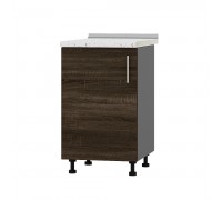 Kitchen module Optima Niz H83-500 Anthracite, Sonoma Oak Truffle