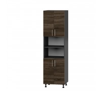 Kitchen module Optima Penal H77-600 Anthracite, Sonoma Oak Truffle