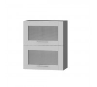 Kitchen unit Optima Verkh BB14-600 Anthracite, Nymphaea Alba (White)
