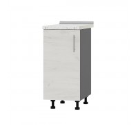 Кухонный модуль Оптима Низ Н83-390 Антрацит, Дуб Крафт Белый Кухонный модуль Оптима Низ Н83-390 Антрацит, Дуб Крафт Белый