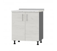 Kitchen unit Optima Niz H82-700 Anthracite, Craft Oak White Kitchen unit Optima Niz H82-700 Anthracite, Craft Oak White