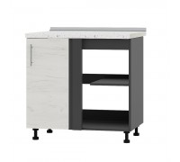 Kitchen unit Optima Niz H89-845 Anthracite, Craft Oak White Kitchen unit Optima Niz H89-845 Anthracite, Craft Oak White